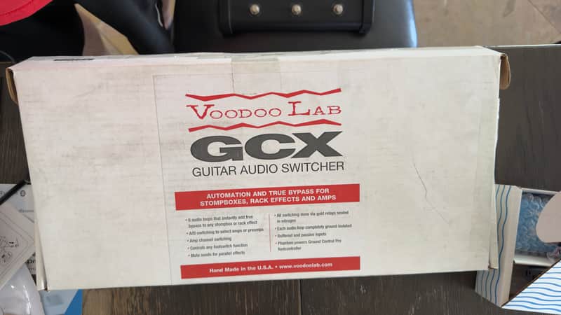 Voodoo Lab GCX Audio Switcher 2010s - Black image 1