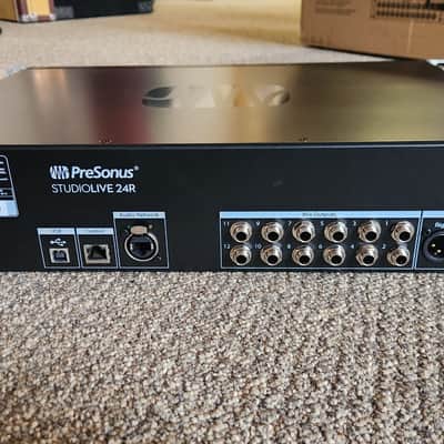 PreSonus StudioLive 24R 32-Channel Rackmount Digital Mixer 2017 - Present - Black image 4