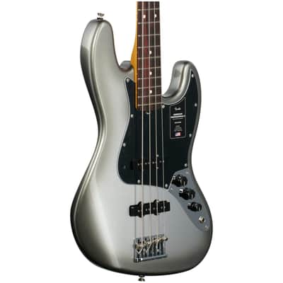 Fender American Professional II Jazz Bass, Mercury, Open Box (Very Good) image 1