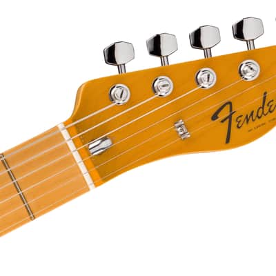 Fender American Vintage II 1972 Telecaster® Thinline, Maple Fingerboard, Candy Apple Red image 4