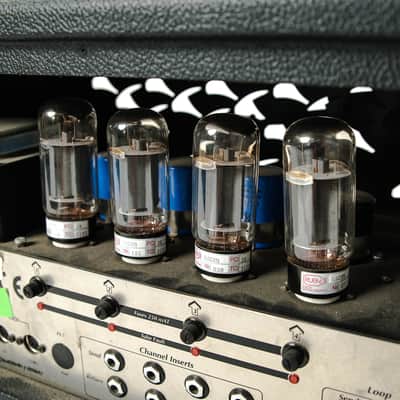 Diezel VH4 2000s Black Tolex owned by Billy Corgan Machina image 6