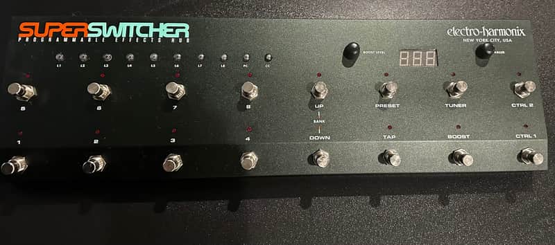 Electro-Harmonix Super Switcher Programmable Effects Hub 2019 - Present - Black image 1
