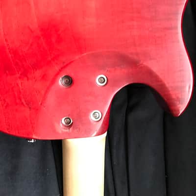 Wes Lambe 8GT 2013 - Novax-style Charlie Hunter 8 String Fanned Fret Dual Output Hollow Guitar/Bass image 11