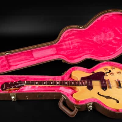 2016 Epiphone Casino Reissue mit Rosewood Griffbrett - Natural | ES-330 Style Seymour Duncan P-90 Pickups 2,88kg | Gator Case Bild 20