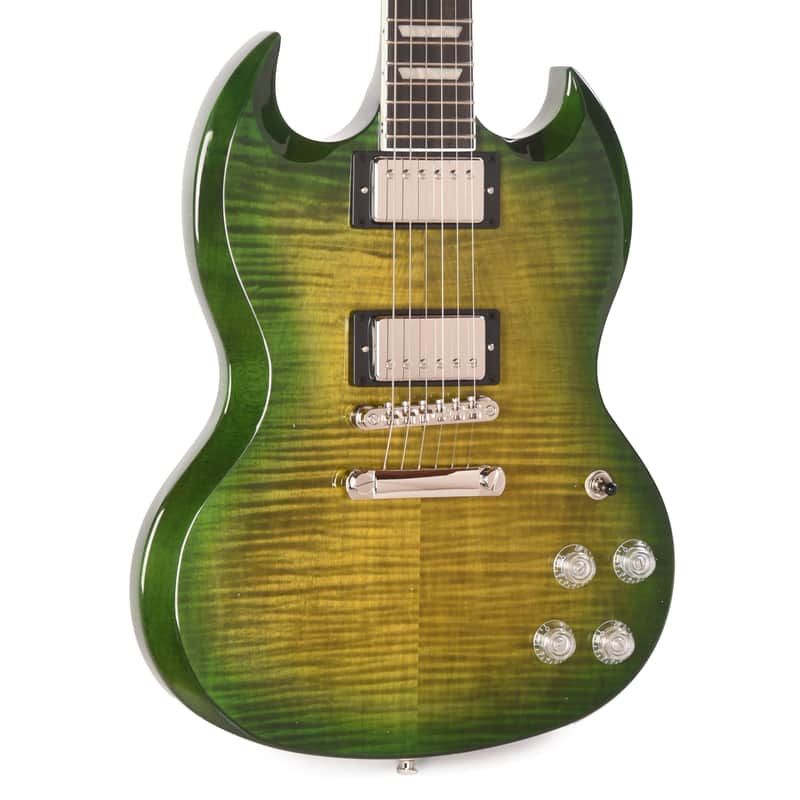 Epiphone Inspired by Gibson Modern SG Modern Figured Iguana Burst image 1