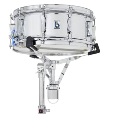 British Drum Co. BB-14-60-SN Bluebird Series Chrome Over Brass Snare. 6" x 14" image 13