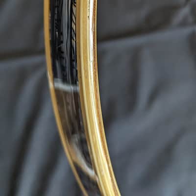 New Pearl 22" Wood Bass Drum Hoop Black Oyster image 1