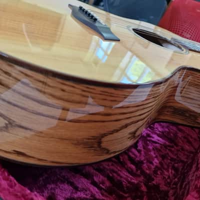 Taylor Pallet Master Built Custom Shop NAMM Acoustic Guitar Breedlove Forklift Inlay image 11