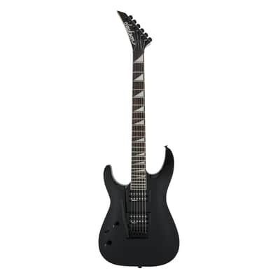 Jackson JS Series JS22 Dinky Arch Top DKA LH - Gloss Black w/ Amaranth FB image 2