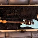 2005 Fender MG-69 Mustang Reissue MIJ - Daphne Blue - MINT