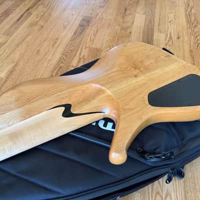 Ken Lawrence Chamberbrase II 5 string electric bass guitar LED's image 8