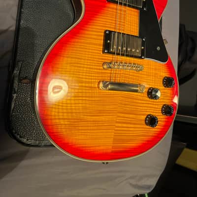 Epiphone Les Paul Custom Plus 1996 - 2008 - Heritage Cherry Sunburst image 2