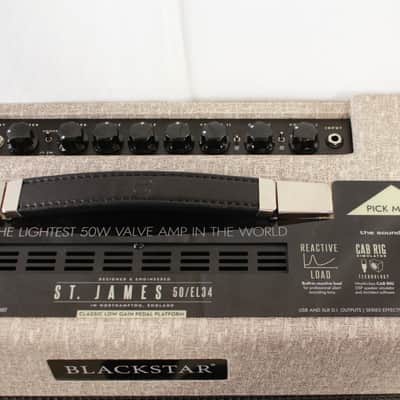 2024 Blackstar St. James EL34 50w Tube Combo Guitar Amplifier image 11