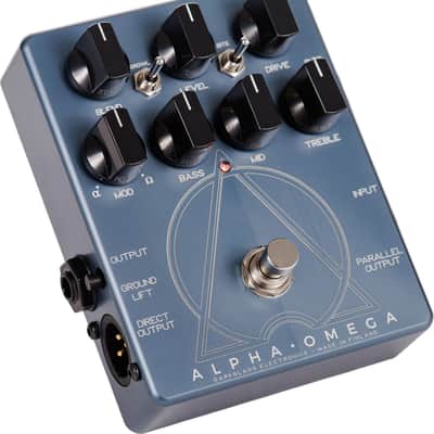 Darkglass Alpha Omega Preamp/Distortion/DI Bass Effects Pedal image 2