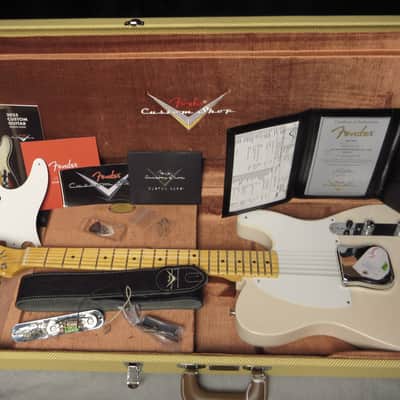 Fender Vintage Custom 1950 Pine Esquire 2025 Aged White Blonde image 14