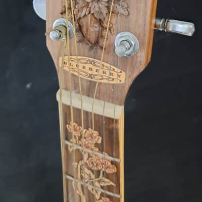 Blueberry NEW IN STOCK Handmade Dreadnought Guitar Eagles image 5