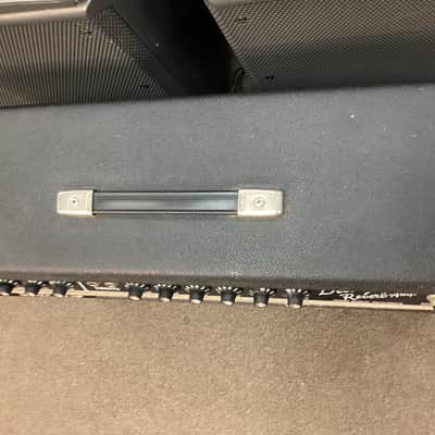 Fender Deluxe Reverb 2-Channel 22-Watt 1x12" Guitar Combo 1965 - Black Panel image 2