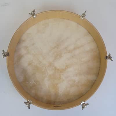 Studio 49 RT350 13"Framedrum Hand Drum Natural Calf Skin 6x Tunable Lugs Germany image 5