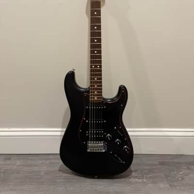 2017 Fender Special Edition Noir Stratocaster HSS - Satin Black image 1