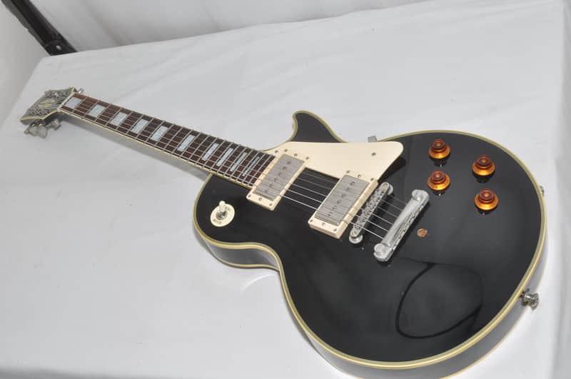 Epiphone Japan Les Paul Custom Seymour Duncan Electric Guitar Ref No.6258 image 1