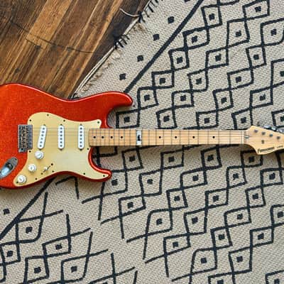 2001 Red Sparkle Fernandes LD-95KK Love Driver L`Arc-en-Ciel Ken
