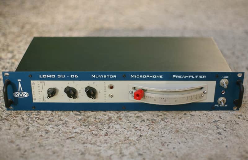 LOMO 3U-06 USSR nuvistor microphone preamplifier racked fully serviced(a pair optional) UPDATED image 1