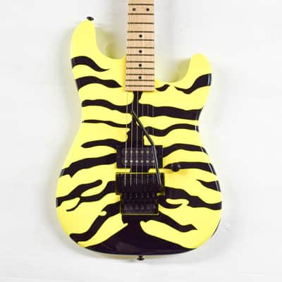 ESP LTD GL-200MT George Lynch Signature - Yellow with Tiger Graphic image 1