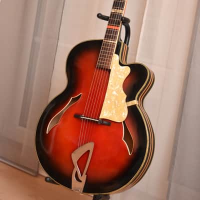 Rodebald Hoyer Alabama – 1960s German Vintage Archtop Jazz Guitar image 3