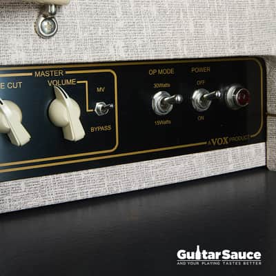 Vox AC30 Blue Alnico Combo 2X12 - cream bronco (COD AMP_00157) image 7
