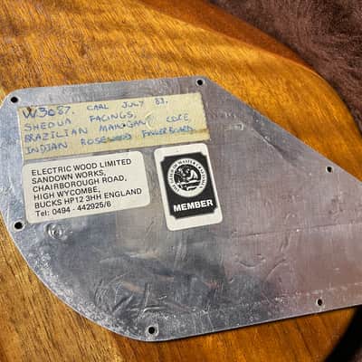 Wal Mk2 Mark 2 5-String Bass Guitar 1988 - Natural image 17