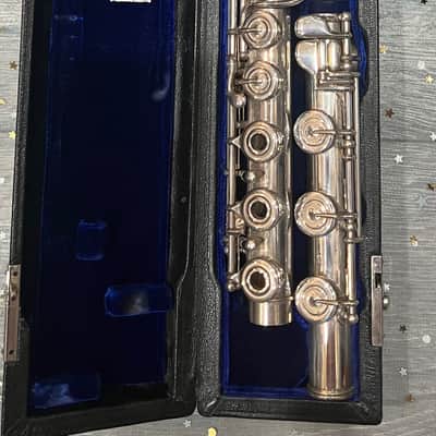 William S Haynes Handmade Conservatory Flute 1980 - Silver image 3