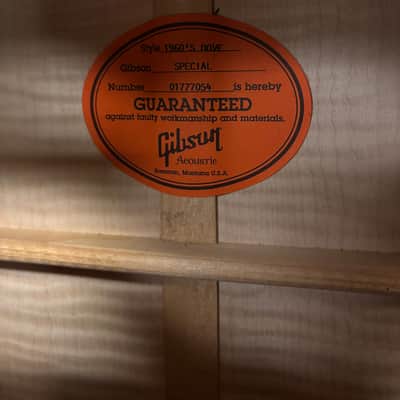 2007 Gibson Custom Shop 60’s Dove Special Natural image 23