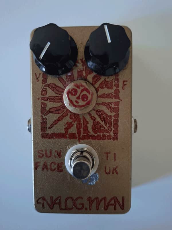 Analogman Sun Face TI-UK Germanium Fuzz 2008 - 2017 - Gold image 1