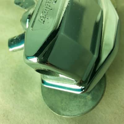 *Ludwig Tom Drum / Bass Spur / Cymbal Arm Mount Vintage Chrome Wing-Nut 60s VG+* image 1