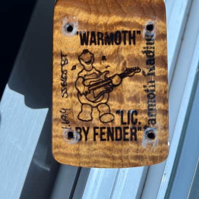 Warmoth Roasted Flame Maple Stratocaster Neck 2020 - Clear Gloss image 6
