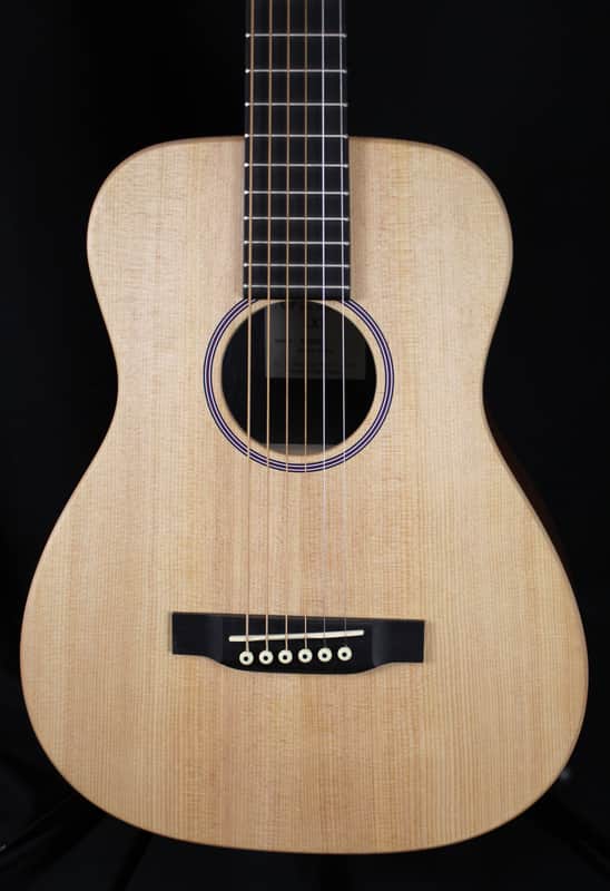 Martin LX1 Little Martin 3/4 Acoustic Guitar Natural w/gigbag image 1