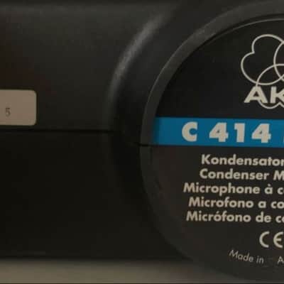 AKG C414 TLII w/ Original Mic Stand Clip and Case image 4