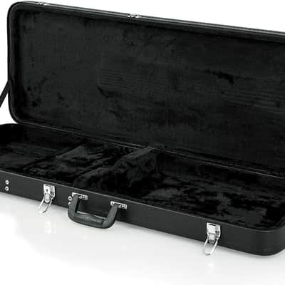 Hard-Shell Electric Guitar Case for Strat & Tele – Wood Plywood Case w/ Plush Interior, Locking Latches, Fits Fender Stratocaster, Telecaster & Standard Electric Guitars image 6