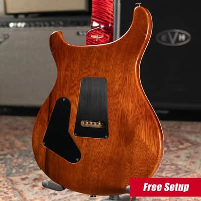 PRS Private Stock Custom 24-08 Semi-Hollow Electric Guitar Dragon's Breath Glow with Hardshell Case - Used image 2