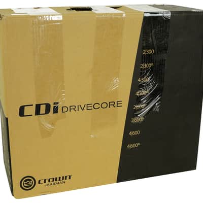 Crown CDI4600 CDI4-600 CDI 4x600 70v Power Amplifier 4 Channel+Network Control image 16
