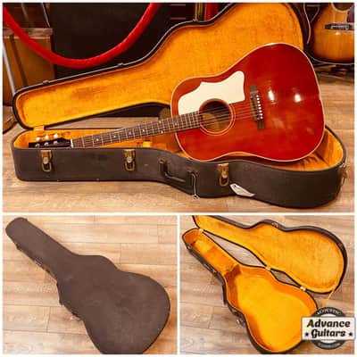 Gibson 1966 J-45 Cherry Red “BGN” Stamped image 2