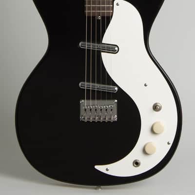 Jerry Jones Neptune Shorthorn Semi-Hollow Body Electric Guitar (2009), ser. #098631, original black hard shell case. image 3
