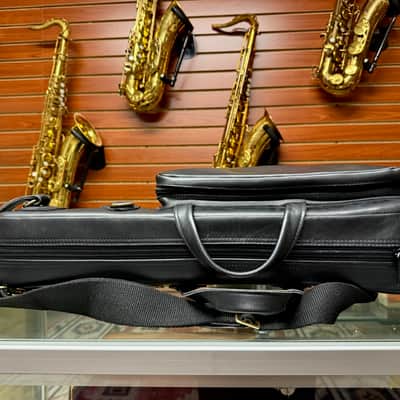 Reunion Blues San Francisco Leather Alto Saxophone Case w/ LARGE POCKET! image 11