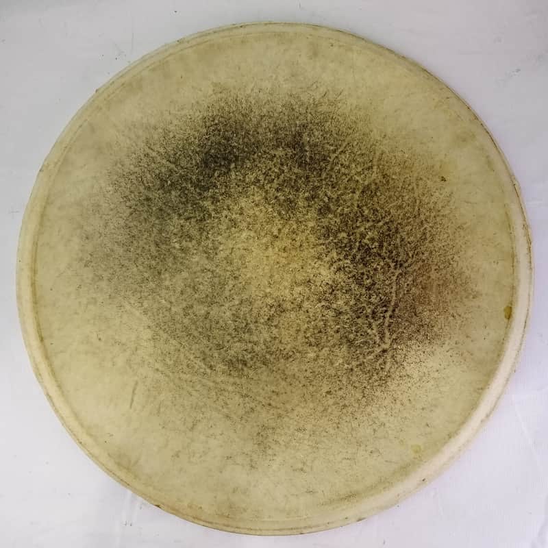 Slingerland 14" Batter Calf Skin Snare/Floor Tom Drum Head Vintage Marching 40s image 1