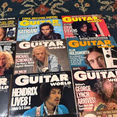 17 Guitar World Magazines - 1987 image 3