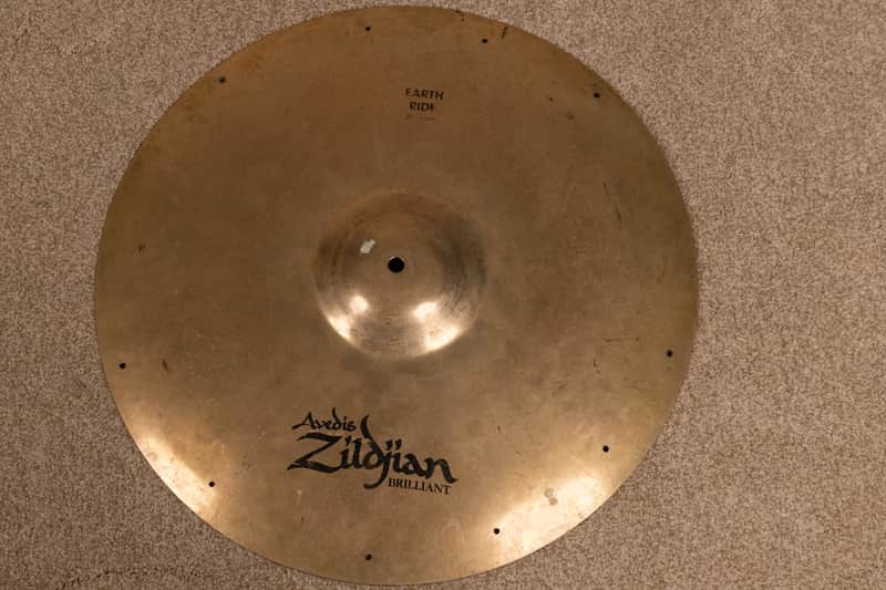Zildjian A 20" Brilliant Earth Ride Cymbal 3438g image 1