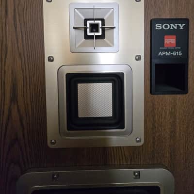 Sony APM-615 300w Tower Speaker Vintage 1980s image 2