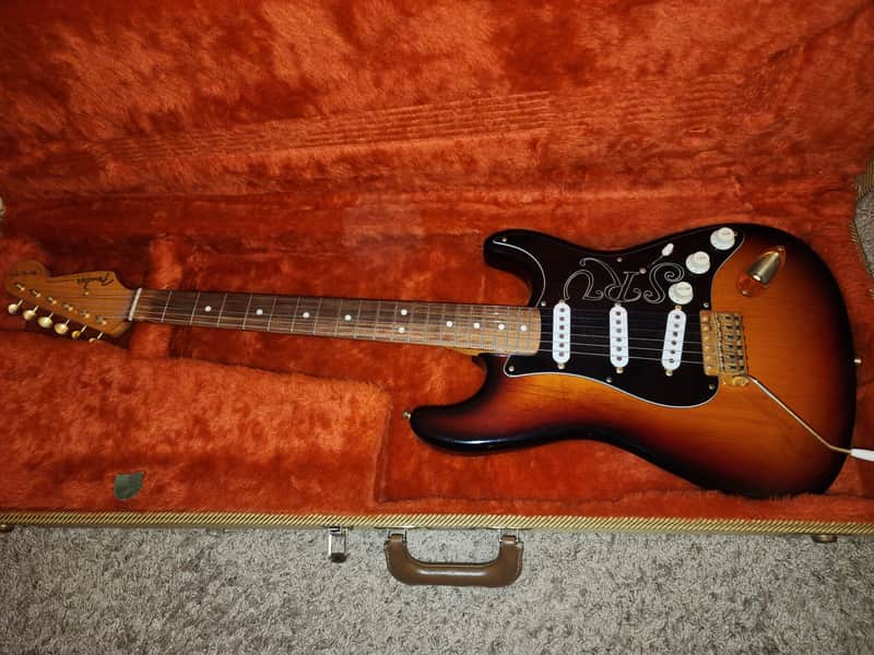 Fender Stevie Ray Vaughan Stratocaster with Brazilian Rosewood Fretboard 1992 - 3-Color Sunburst image 1