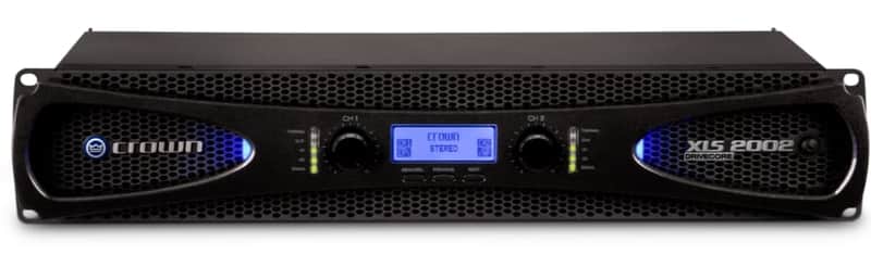 Crown XLS 2002 Two-channel Class D Power Amplifier, 650 Watts at 4-Ohms with DSP image 1