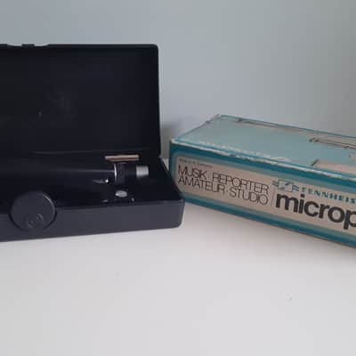 Sennheiser MD 421-U4 Cardioid Dynamic Microphone 1960s - 1990s - Black image 2
